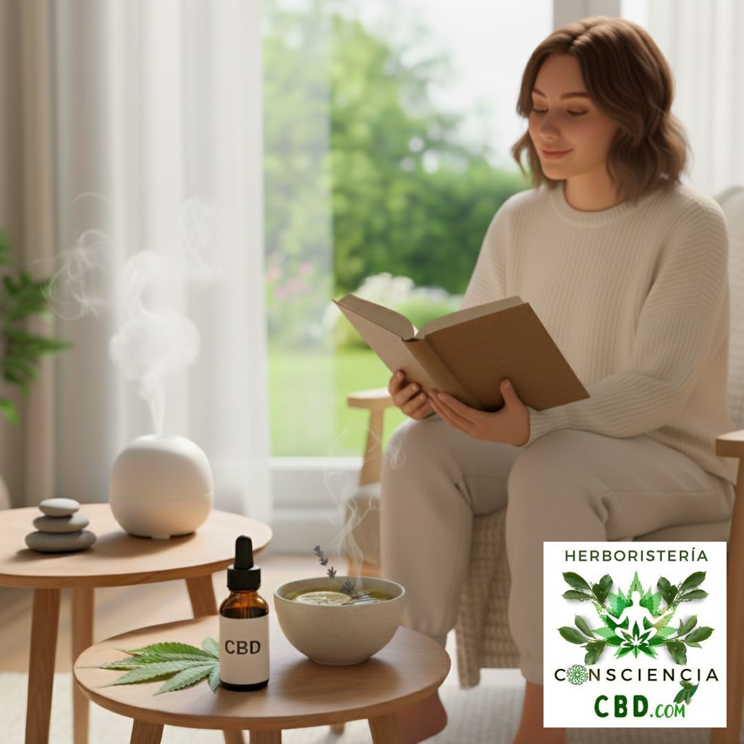 CBD bienestar ritual relajación CBD para dormir mejor naturalmente aceite CBD calidad tienda CBD premium CBD descanso natural bienestar y calma con CBD