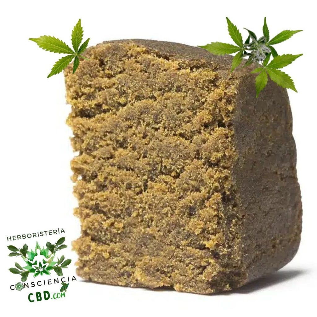 Hash CBD Afgano Pakistaní rubio con 45% de CBD en Consciencia CBD