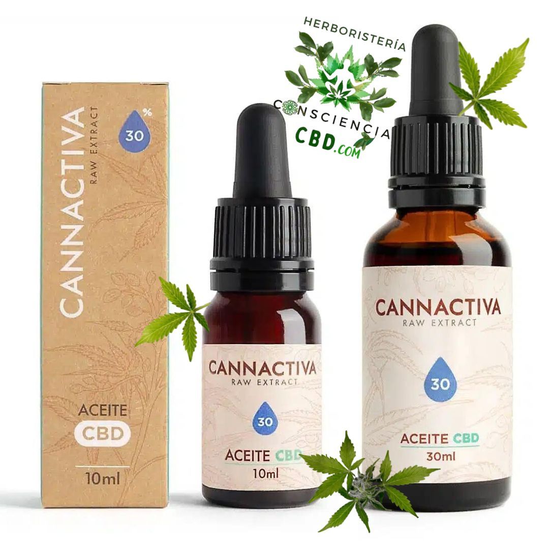 Es Aceite CBD 30% Full Spectrum RAW de máxima potencia para alivio intenso por alto contenido en cannabinoides
