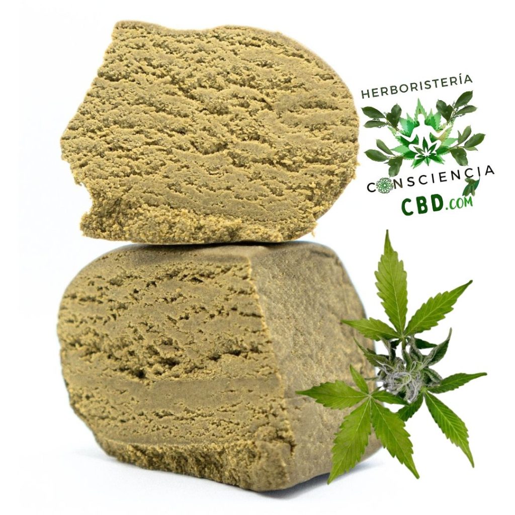 Hash CBD Rubio Libanés de Textura Cremosa y Tono Ocre Claro con 43% de Cannabinoides en Consciencia CBD