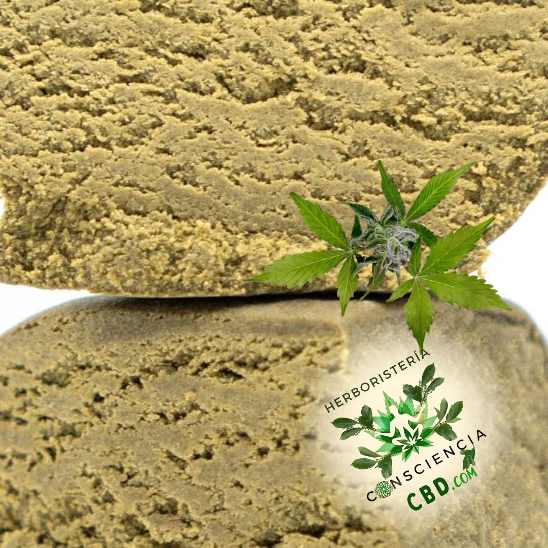 Hash CBD Rubio Libanés de Espectro Completo con 43% y Calidad Suprema en Consciencia CBD